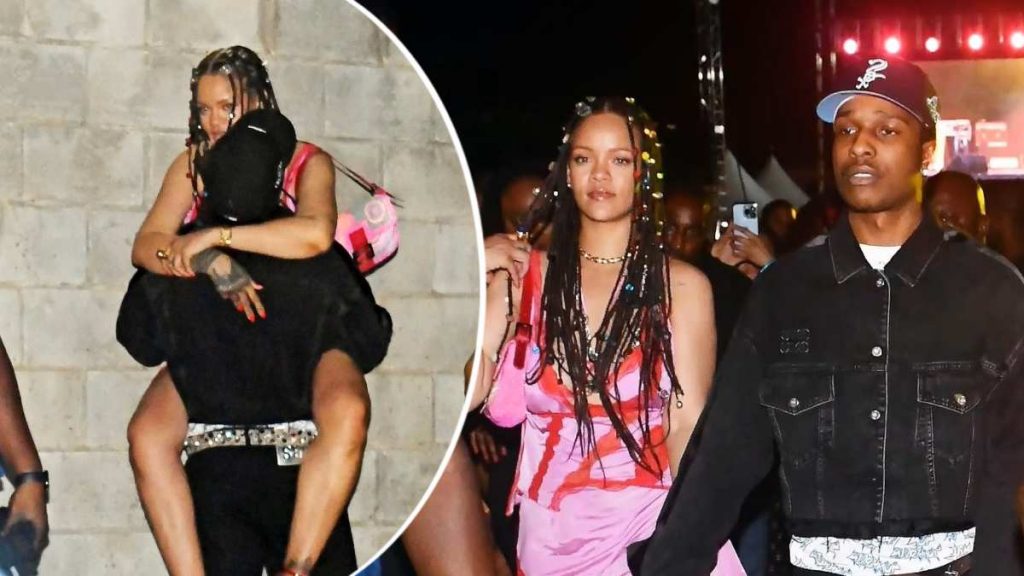 Rihanna gets Clingy with Boyfriend ASAP Rocky, Displays passionate show ...